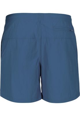 Badshorts herr i vintageblue+svart mesh – UC med dragkedja