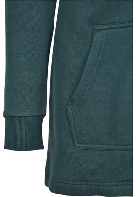 Huvtröja dam i bottlegreen zip – UC