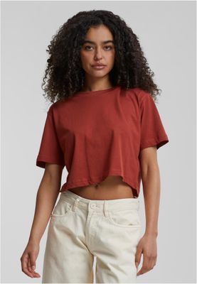 T-shirt dam i rusty bomull – UC