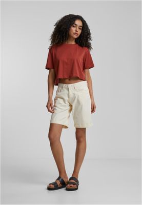 T-shirt dam i rusty bomull – UC