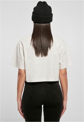 T-shirt dam i ljusgrå bomull – UC