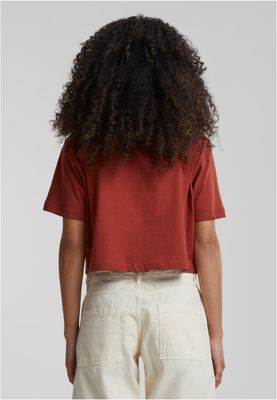 T-shirt dam i rusty bomull – UC