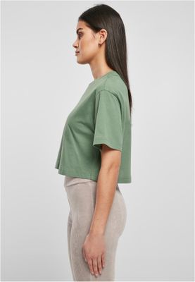T-shirt dam i salvia bomull – UC