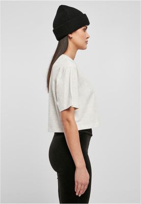 T-shirt dam i ljusgrå bomull – UC