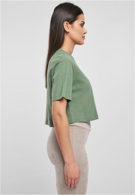 T-shirt dam i salvia bomull – UC