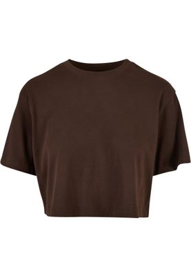 T-shirt dam i brun bomull – UC