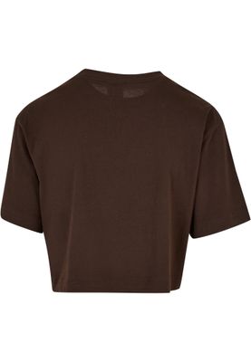 T-shirt dam i brun bomull – UC