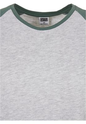 T-shirt för dam i bomullsjersey med contrast Raglan – light m.fl.