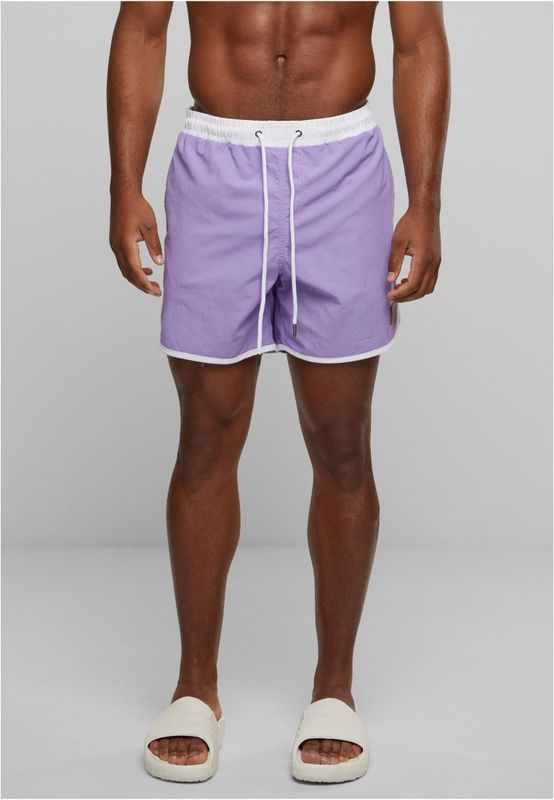 Badshorts herr i lavendel/vit mesh – UC