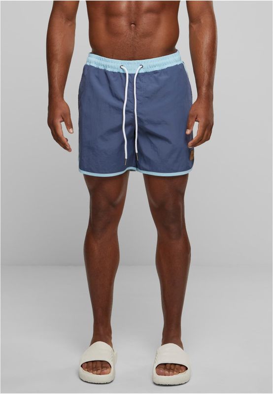 Badshorts herr i vintageblue/oceanblue mesh – UC
