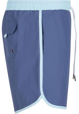 Badshorts herr i vintageblue/oceanblue mesh – UC
