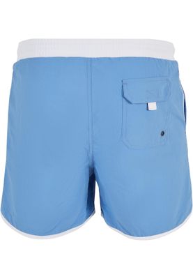 Badshorts herr i vit/horizonblue mesh – UC