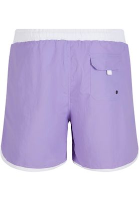 Badshorts herr i lavendel/vit mesh – UC