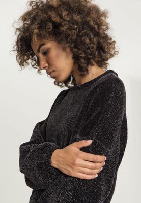 Ladies Oversize Chenille Sweater