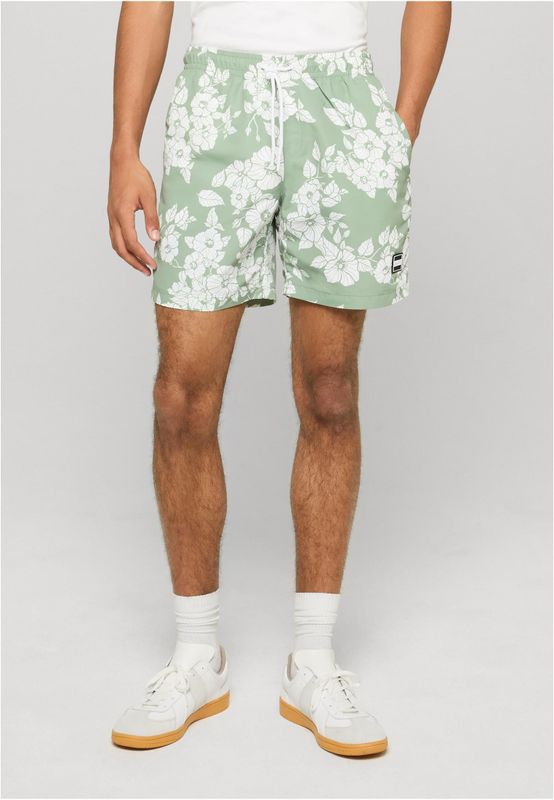 Badshorts herr i greenflowers mesh – UC