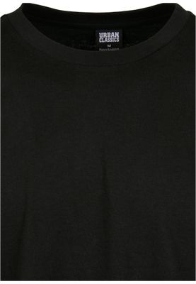 T-shirt herr i svart/svart bomull oversize – UC