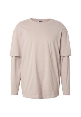 T-shirt herr i molnfärg/molnfärg bomull oversize – UC