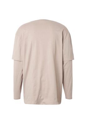 T-shirt herr i molnfärg/molnfärg bomull oversize – UC