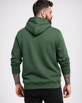 ZZ Top Misprint Logotype Huvtröja i olive
