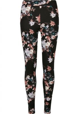 Soft flower leggings