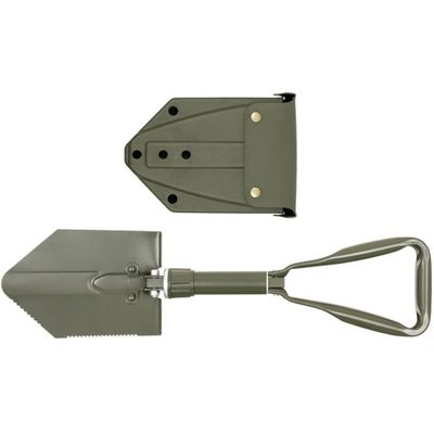 Bw foldable shovel 3-part od green