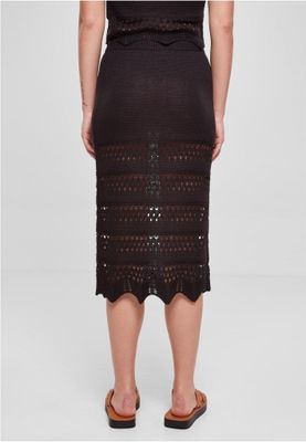 Crocheted Women's Skirt 3/4