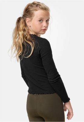 Girls Short Rib Longsleeve