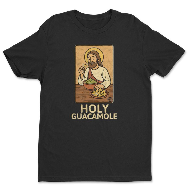 Holy Guacamole Toddart T-shirt i svart