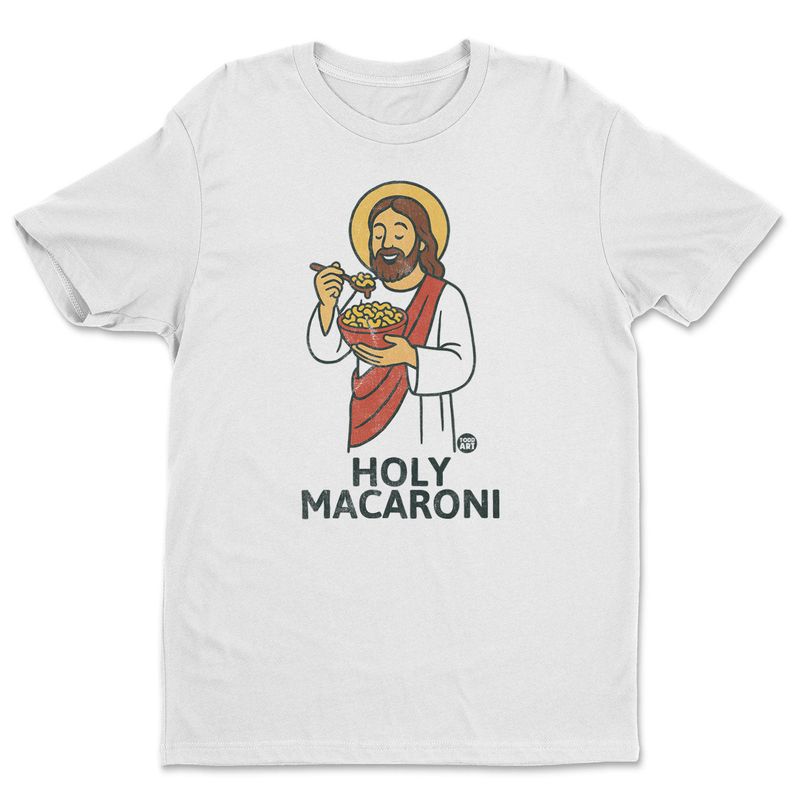 Holy Macaroni Toddart T-shirt i vit