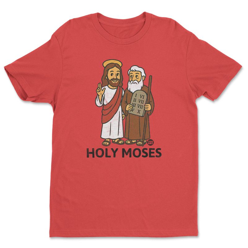 Holy Moses Toddart T-shirt i röd