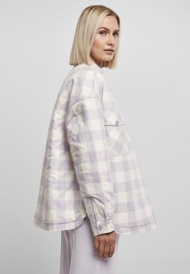 Ladies Flanell Padded Overshirt
