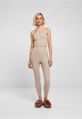 Ladies Rib Knit Leggings