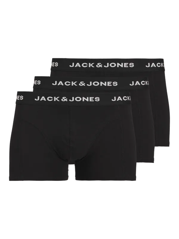 Svarta boxershorts i stretchigt tyg 3-pack