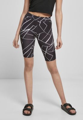 Sort og hvid cykel shorts kvinder 2-pack