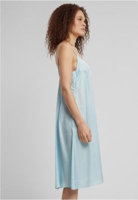 Slip dress in viscose satin