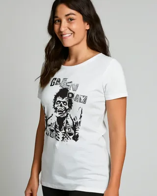 Green Day - Billy Joe Zombie Girly Tee