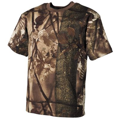 Real leaf camo T-shirt