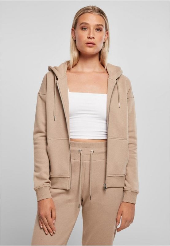Ladies Organic Terry Zip Hoody