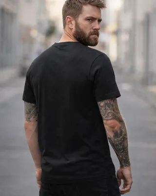 Castrol Heritage T-shirt i svart