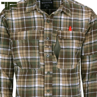Flannel work shirt