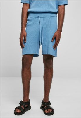 Ribbed sweat shorts for men