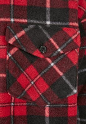Lumberjack jacket with teddy lining