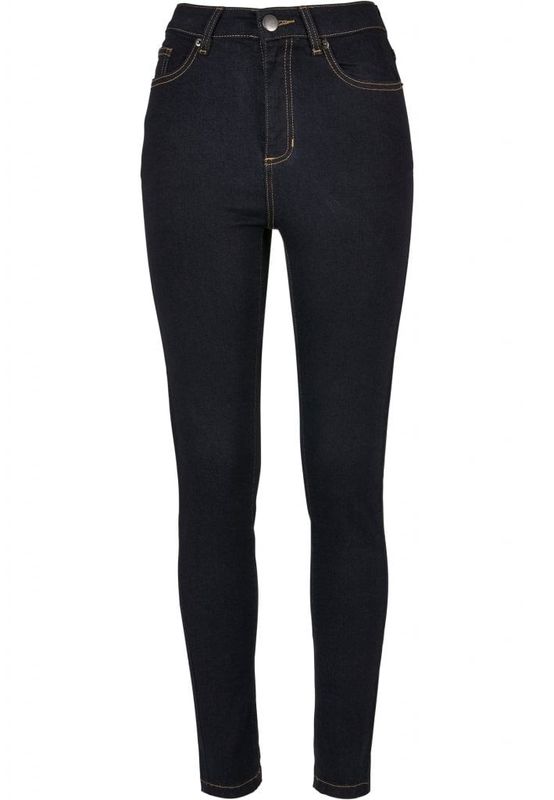 Ladies Organic High Waist Skinny Jeans