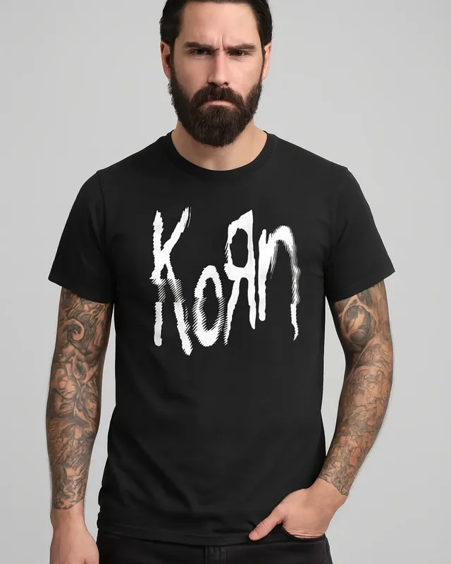Korn Glitch Logo T-Shirt