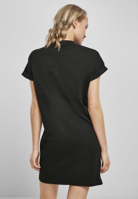 Cotton dress with short sleeves