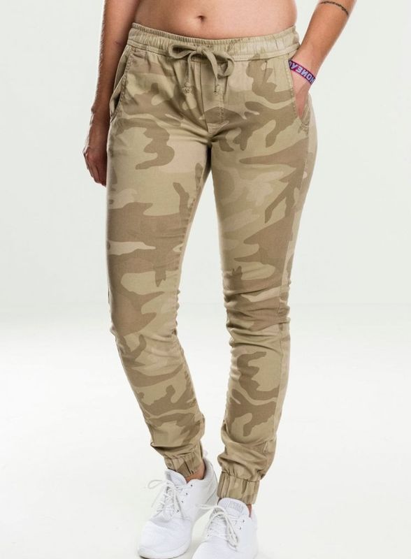 Ladies Camo Jogging Pants