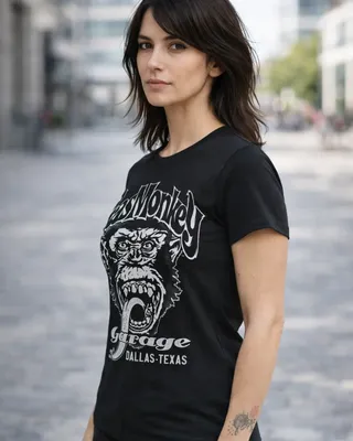 Gas Monkey Garage - Dallas, Texas Girly Tee