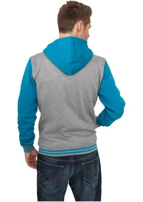 College zipped hoodie