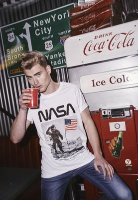 NASA Moon Man Tee