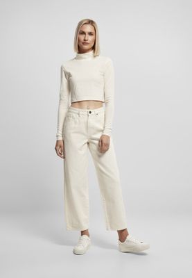 Organic Cropped Turtelneck Longsleeve